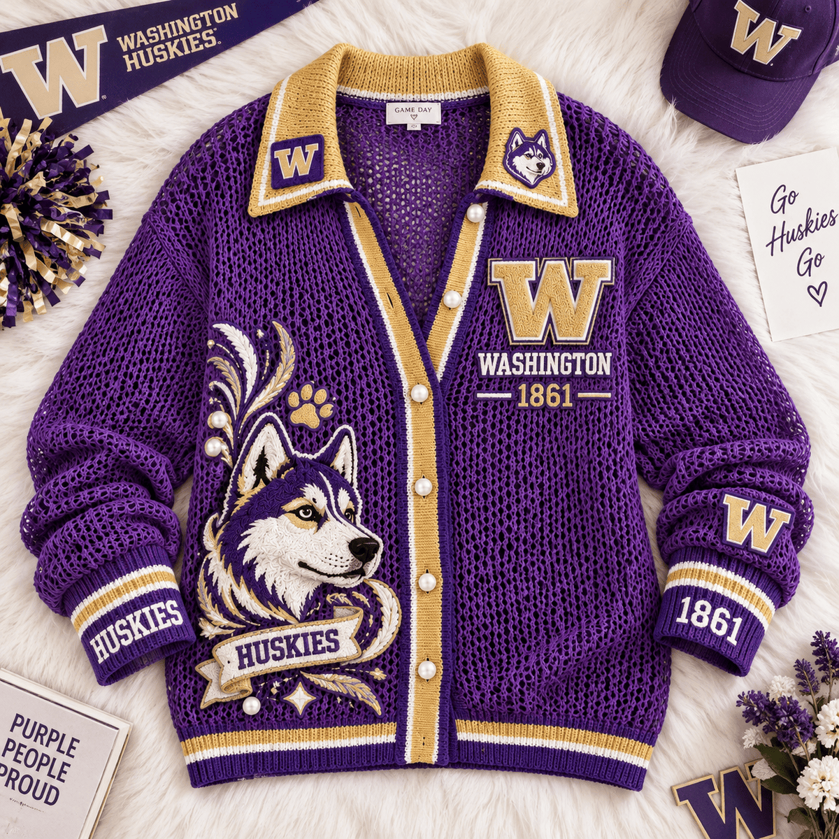 WSH Women’s Open-Knit Cardigan HTTT