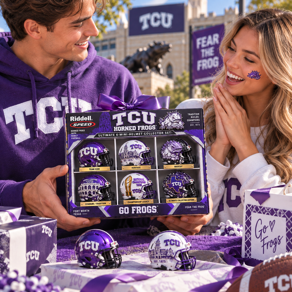 Premium TCU Mini Helmet Collection NTNA