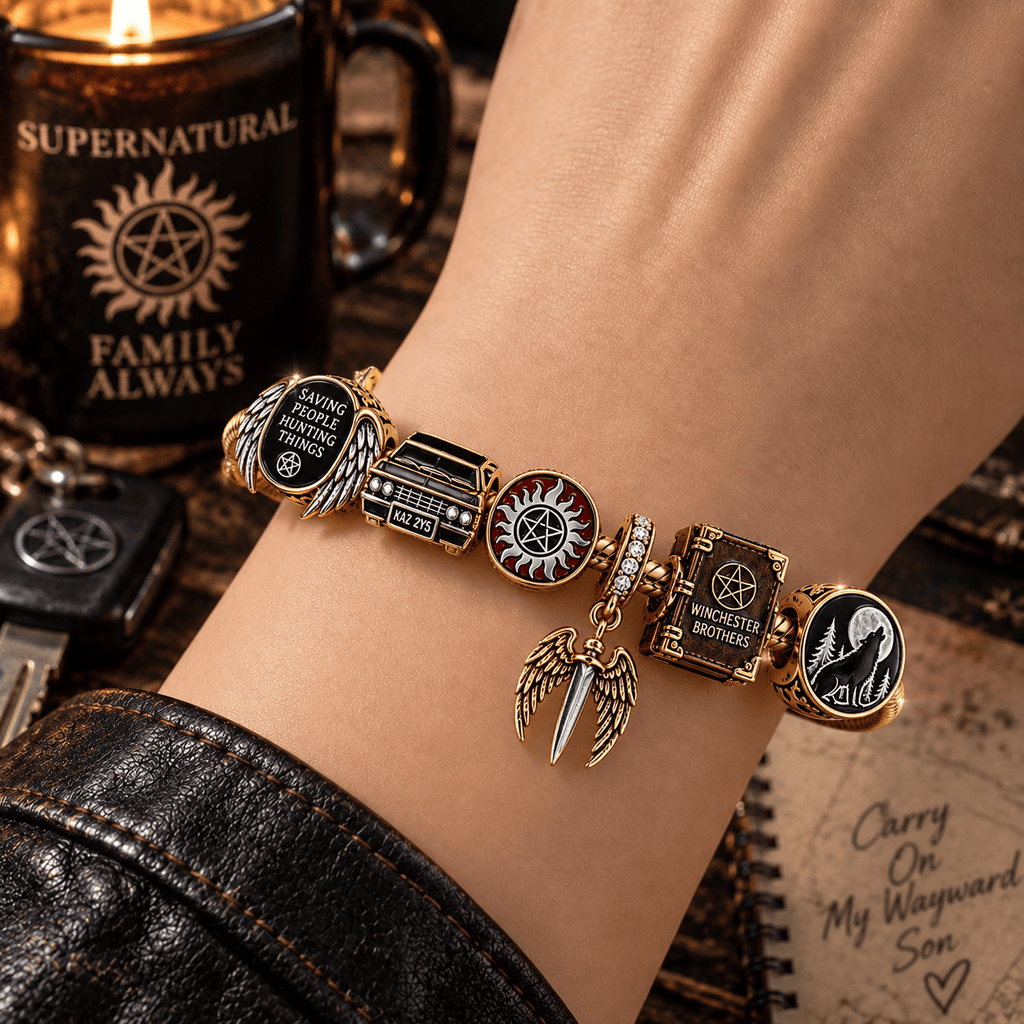 SUNA Gold Charm Bracelet Set PTT
