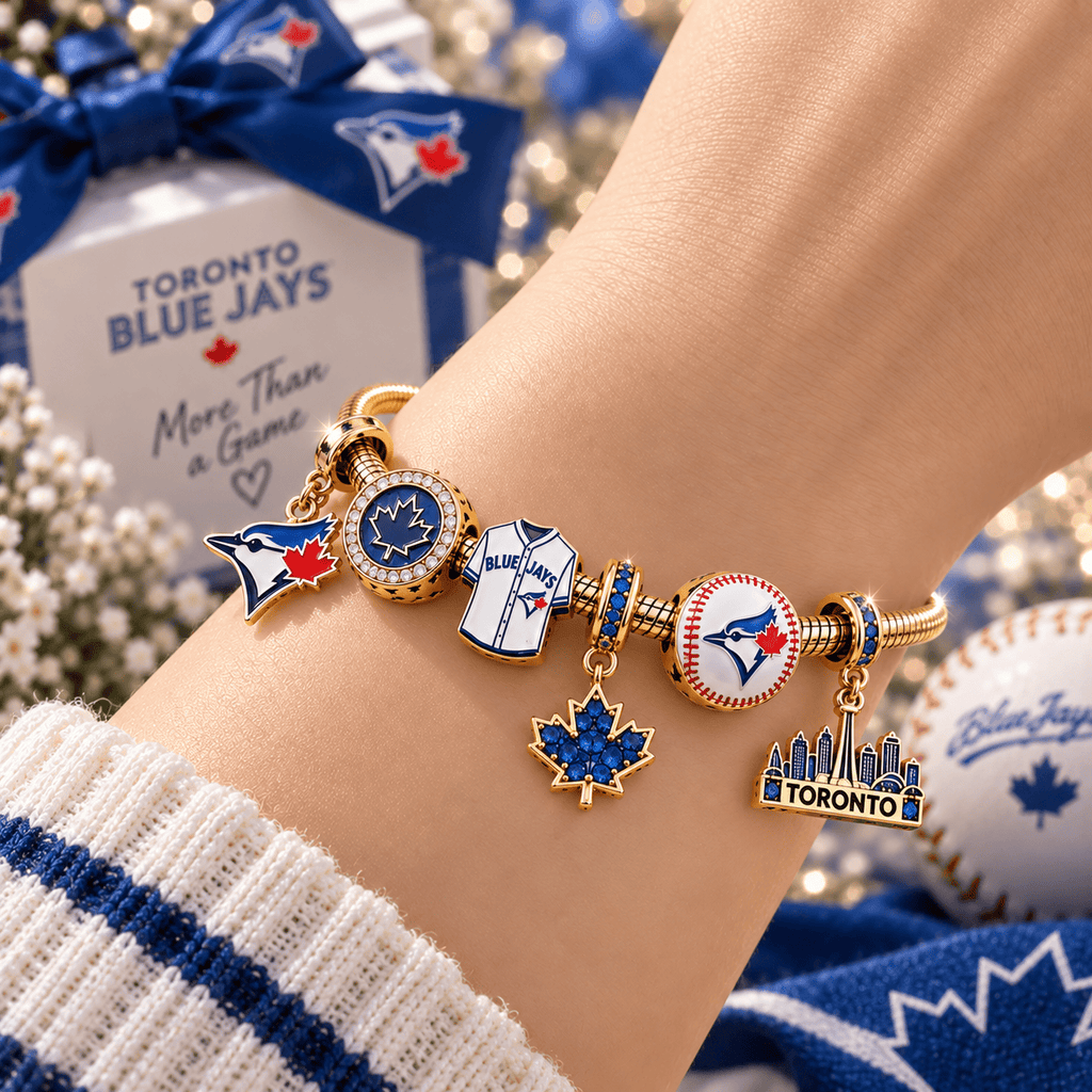 TBJ Gold Charm Bracelet Set TTN