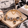 CWS Gold Charm Bracelet Set TTN