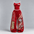 Premium SF49 Sports-Inspired Cami & Wide-Leg Pants Set BMD