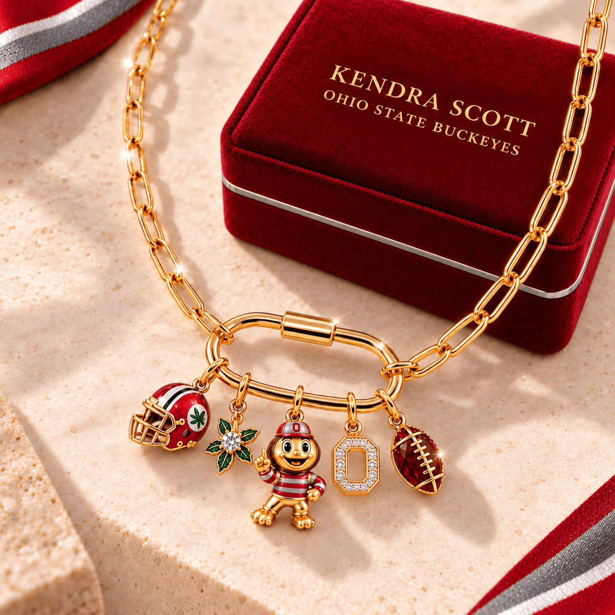 OSB Solid Gold Chain with Diamond Pendant TMH