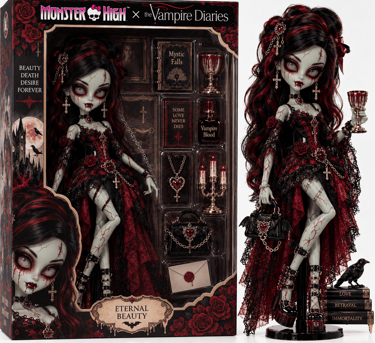 TVD Premium Varsity Collector Figure NTTB